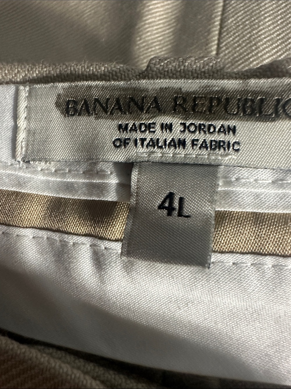 NWT Banana Republic Lido Italian Wool Pant - 4 LONG 🖥️3️⃣ - Picture 5 of 5